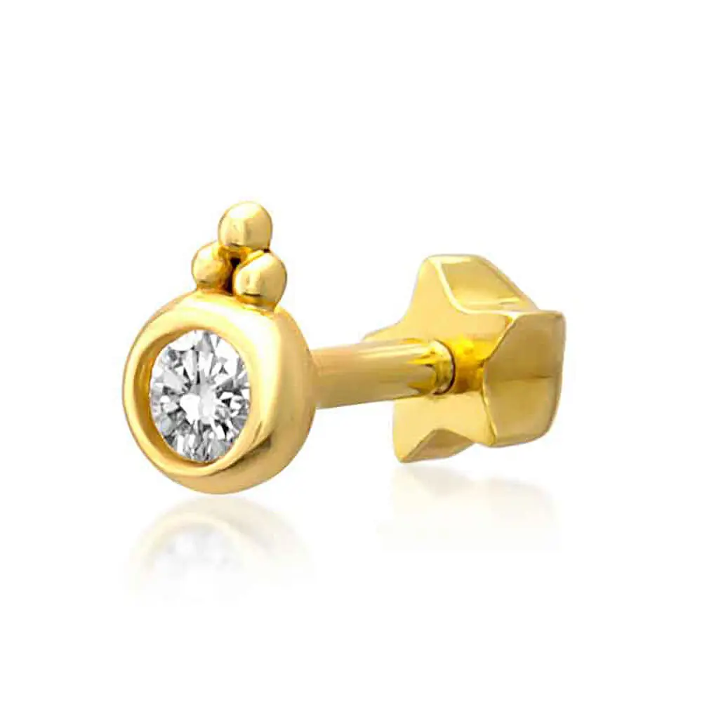 Altın Tragus Küpe