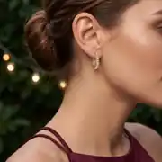 Altın Dorika Küpe 2