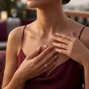 Harfli Altın Kolye 3