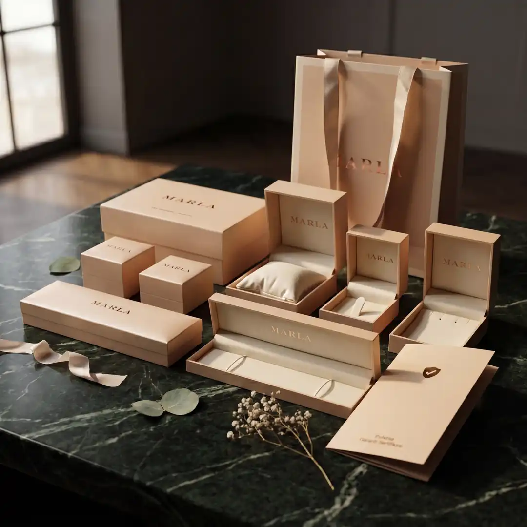 Altın Geometrik Küpe 3