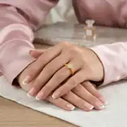 Mineli Altın Yüzük 3
