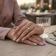 Pırlanta Daisy Tektaş Yüzük 0.60 Karat 3