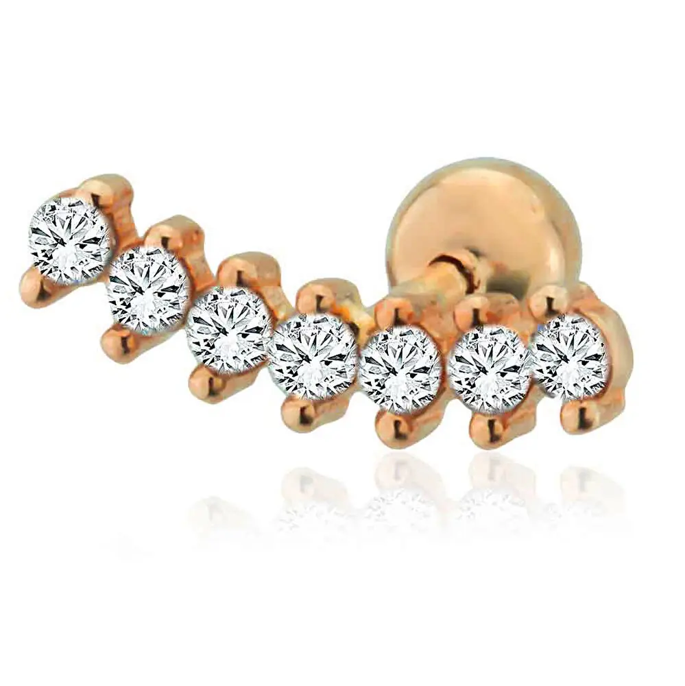 Pırlanta Tragus 0.09 Karat
