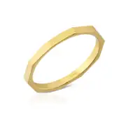 Geometrik Altın Yüzük 1