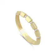 Taş Detaylı Altın Yüzük 2
