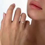 Pırlanta Tektaş Yüzük 0.20 Karat 4