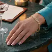 Renkli Taşlı Altın Bileklik 2