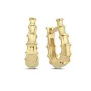 Altın Retro Küpe 1