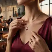 Pırlantalı Yakut Kolye 2