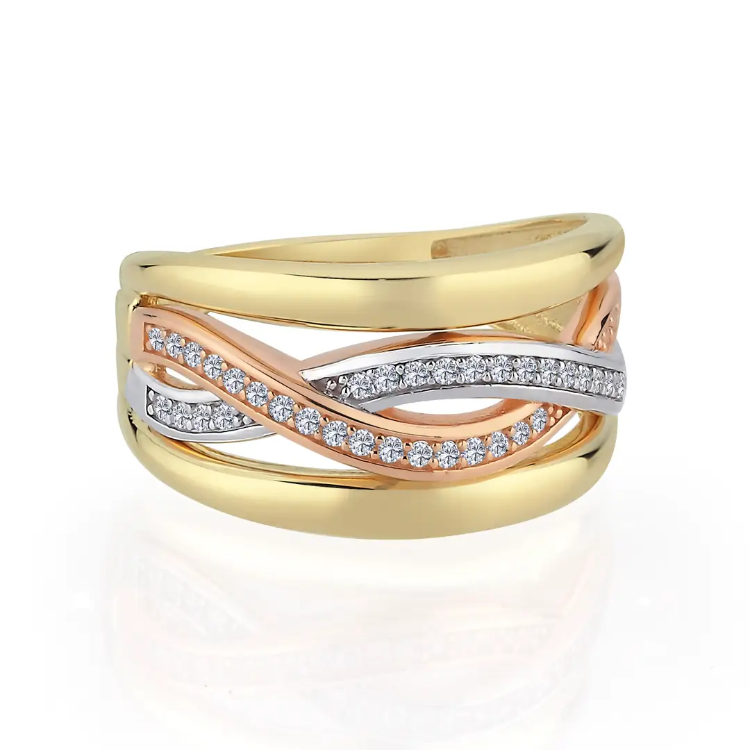 Üç Renk Altın Yüzük 2