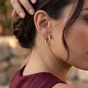 Kalemli Halka Küpe 2