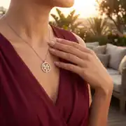 Pırlanta Yıldızlı Kolye 0.8 Karat 2