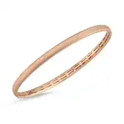Rose Altın Oval Kelepçe 1