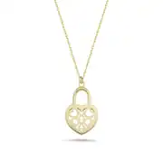 Altın Kalp Kolye 1