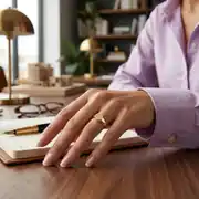 Taş Detaylı Altın Yüzük 3