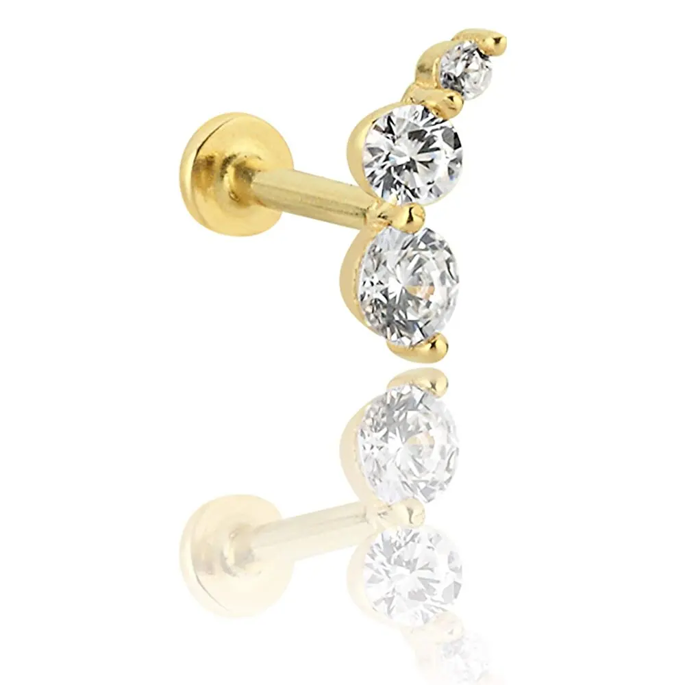 Pırlanta Piercing 0.10 Karat