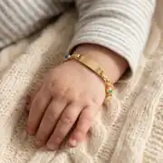 Balonlu Plakalı Altın Çocuk Künye 2