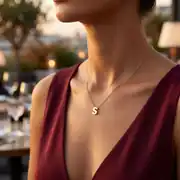 Harfli Altın Kolye 2