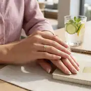 Taş Detaylı Altın Yüzük 3