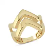Altın Zikzak Yüzük 1