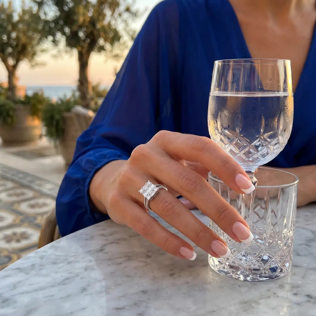 Pırlanta Baget Yüzük 1.00 Karat 3