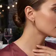 Sonsuzluk Halka Küpe 2