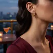 Burgu Halka Küpe 2