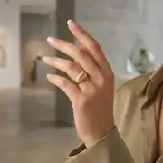 Altın Retro Yüzük 3