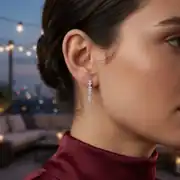 Beyaz Altın Düğün Set 8