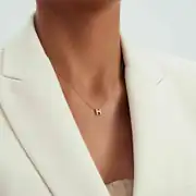 Harfli Altın Kolye 2