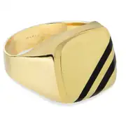 Mine Detaylı Erkek Yüzüğü 2