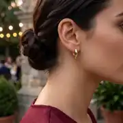 Geometrik Halka Küpe 2
