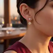 Pırlanta Çikekli Küpe 0.30 Karat 2