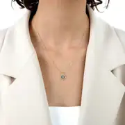 Altın Nazar Güneş Kolye 2