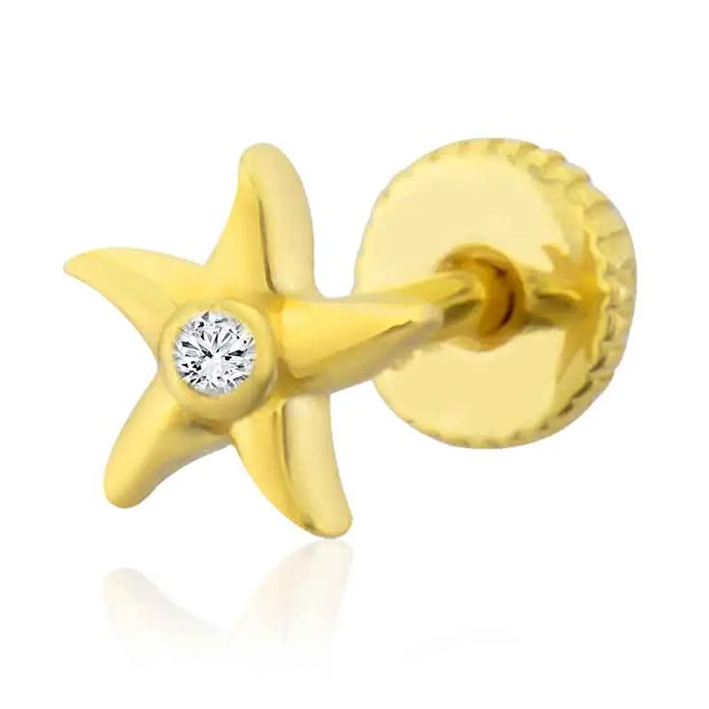 Yıldız Figürlü Tragus Küpe