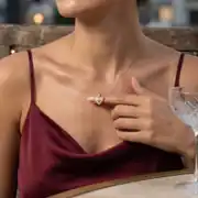 Kuzey Yıldızı Altın Kolye Ucu 2