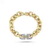 Taşlı Zincir Altın Bileklik 1