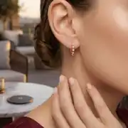 Altın Halka Küpe 2