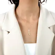 Altın Zülfikar Kılıç Kolyesi 2
