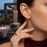 Retro Halka Küpe 3
