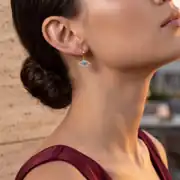 Altın  Nazar Küpe 2