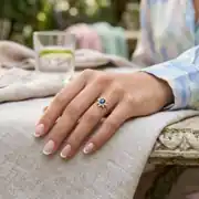 Renkli Taşlı Yüzük 4
