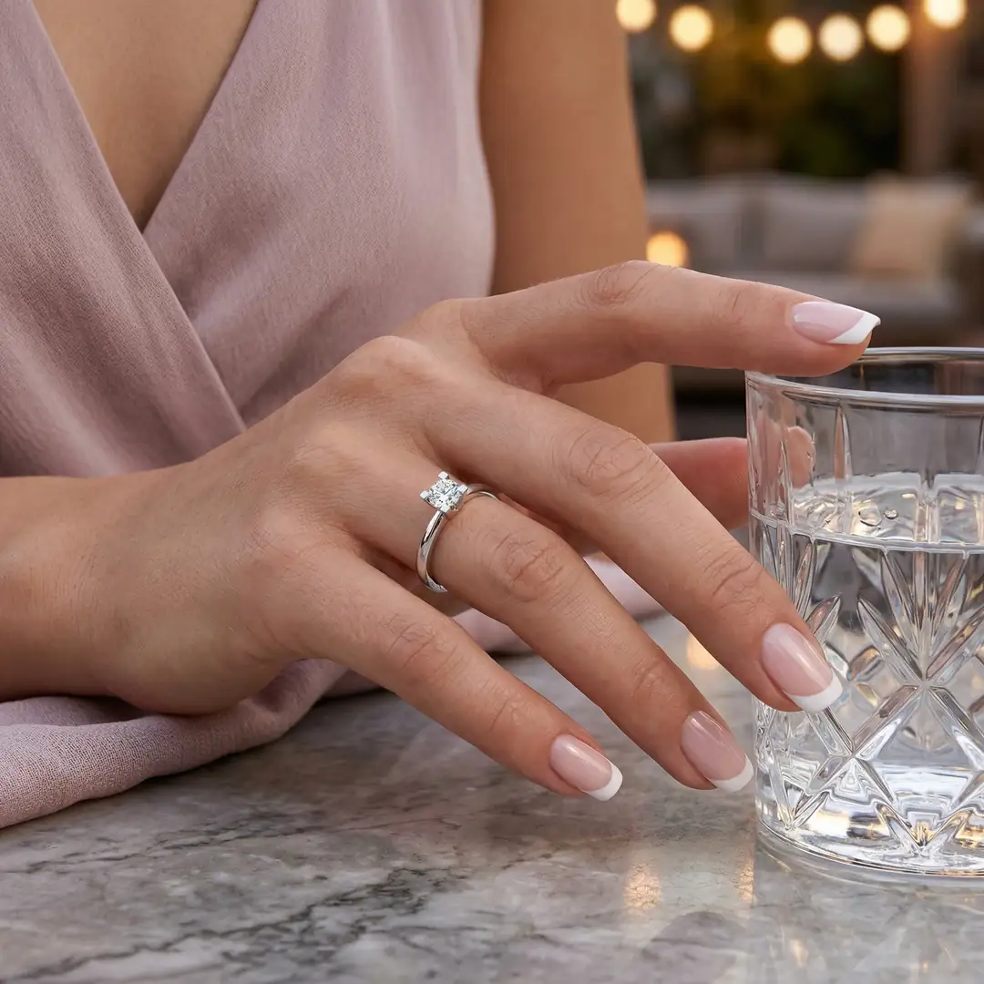 Pırlanta Tektaş Yüzük 0.20 Karat 3