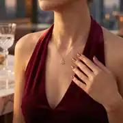 Kar Tanesi Kolye 3