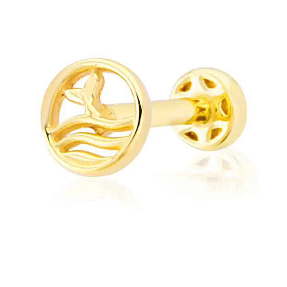 Altın Tragus Küpe