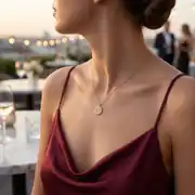 Altın Çiçek Kolye 2