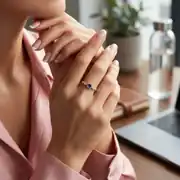 Renkli Taşlı Altın Yüzük 3