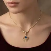 Altın Göz Kolye 2