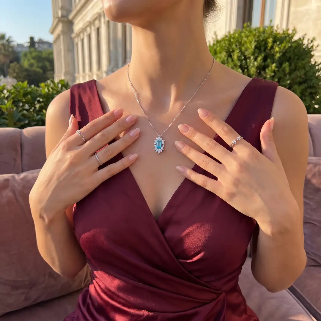 Pırlantalı Kolye 2.65 Karat 2