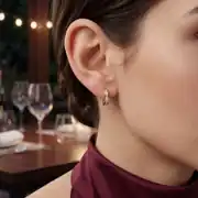 Altın Halka Küpe 2